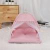 Mosquito Prevention Cat Dog Bed Kennel Semi Enclosed Cat Villa Foldable Pet Tent  Rabbits