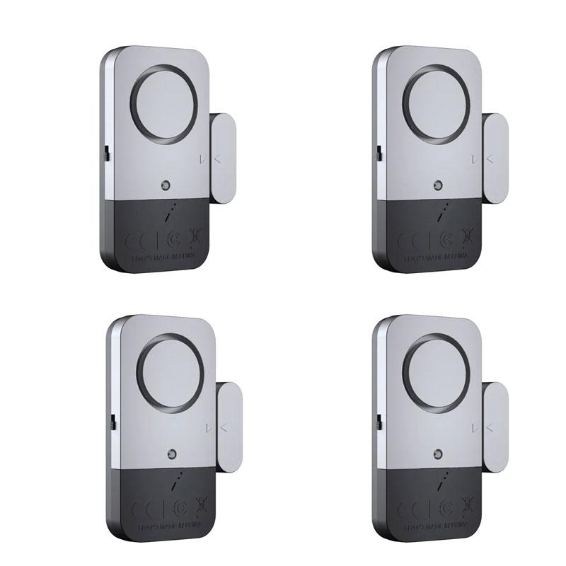 Portable 120dB Home Anti-theft Security Alarm System Magnetic Induction Alarm Door and Window Switch Safety Alarm