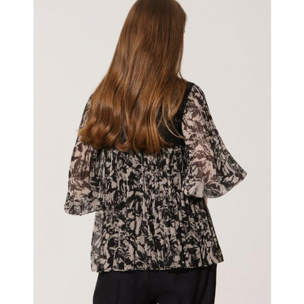 SON JUNG WAN Pleats Chiffon Knit Zkn6262010