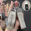 VRN2   Car Remote Key Case Cover For Mercedes Benz A C E S G Class GLC CLE CLA GLB GLS W177 W205 W213 W222 X167 AMG