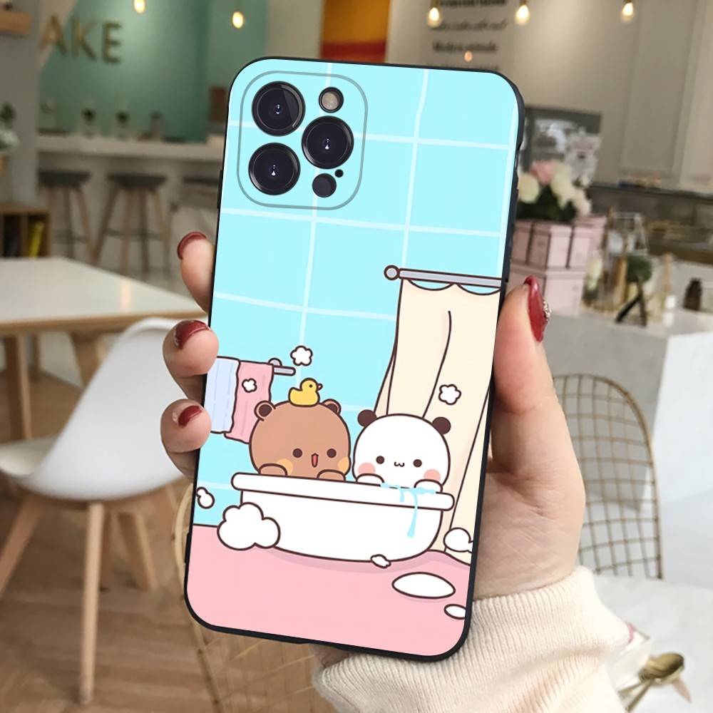 BUBU DUDU Cartoon Phone Case For Iphone 17 16 15 16e 14 13 12 11 Pro Max Plus Case Cover Coque
