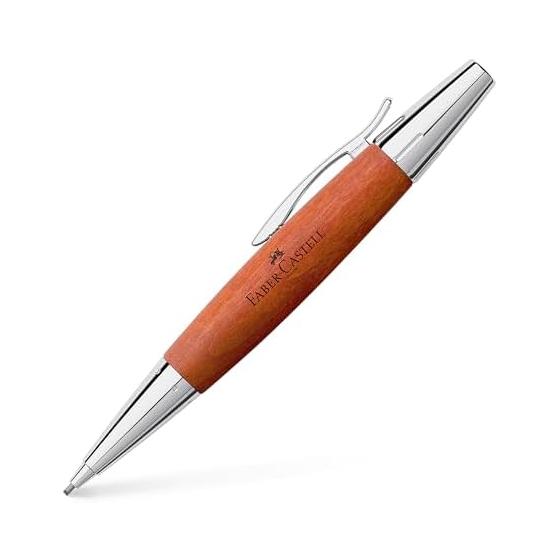 Faber-Castell Emotion Pearwood Brown Mechanical Pencil 1.4mm Ergonomic Design