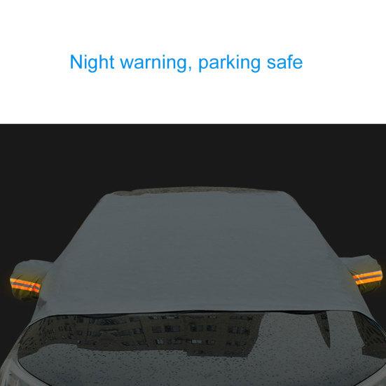 Auto Fahrzeug Frontabdeckung Frost Windschutzscheibe Schnee UV Sonnenschutz Schild Schutz