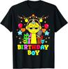 Menino de Aniversário É Meu Aniversário Camiseta Legal para Crianças