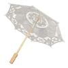 Lace Umbrella Wedding Bridal Parasol Umbrella for Photography Props Wedding SuppliesS Beige