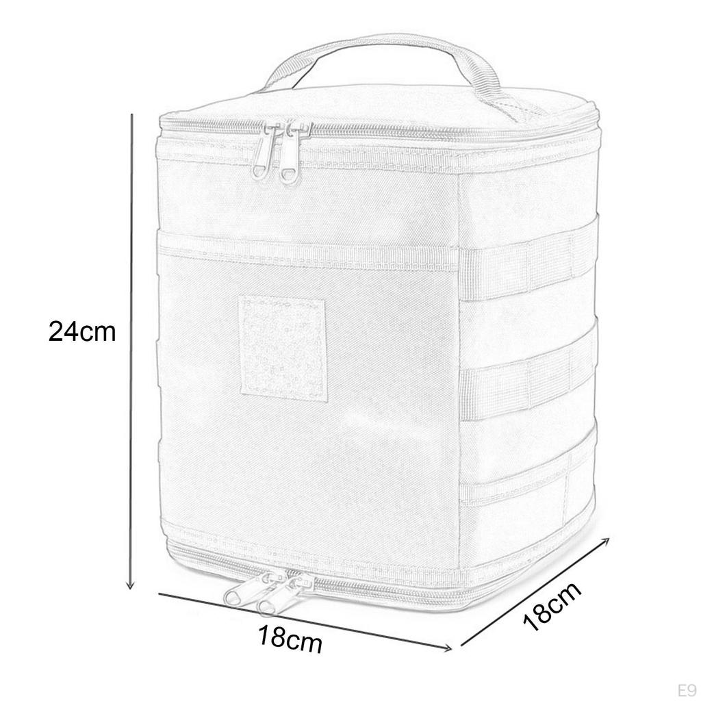 Borsa porta bombola del gas e attrezzatura da cucina