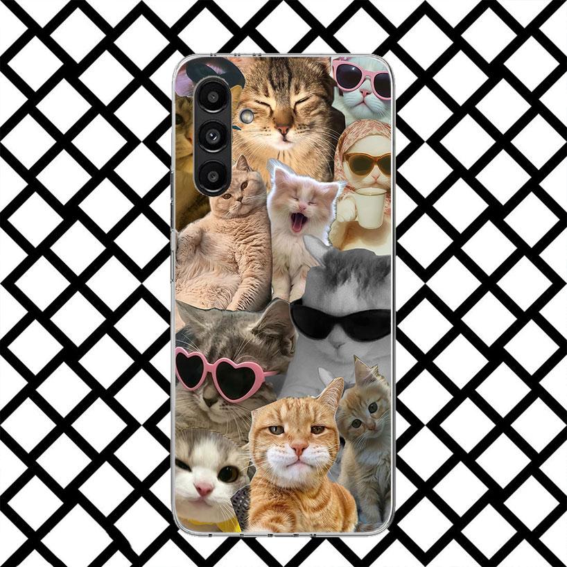 

Crying Cat Memes Phone Case for Samsung Galaxy A17 A37 A57 A16 A26 A36 A56 A15 A25 A35 A55 A14 A24 A34 A54 A13 A23 A33 A53 Galax Samsung A04S