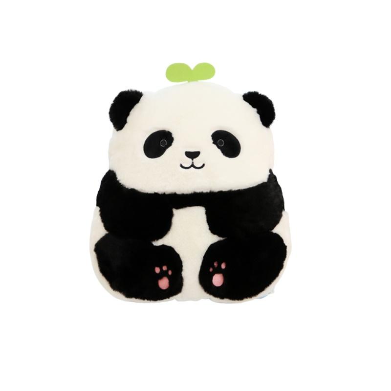 Panda Hua Hua Plush Toy Realistic Stuffed Panda Pillow For Kids And Adults