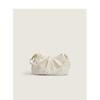 Summer Pleated Cloud Bag Pearl Chain Underarm Bag Single-shoulder Crossbody Bag