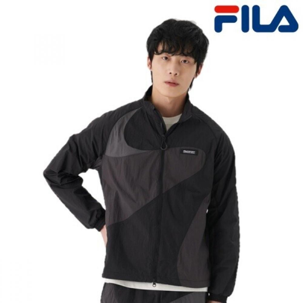 Fila TOne On TOne Color Block Windbreaker Black Fs2jkg2134x BLK (black)/105(XL)