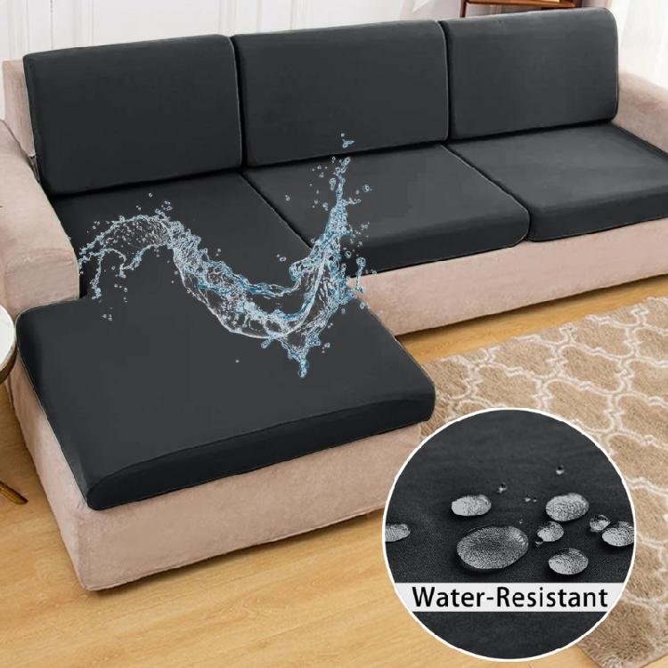 Anthracites Sofa Cushions Cover From Milk Silk Fabric for Modern Interiors