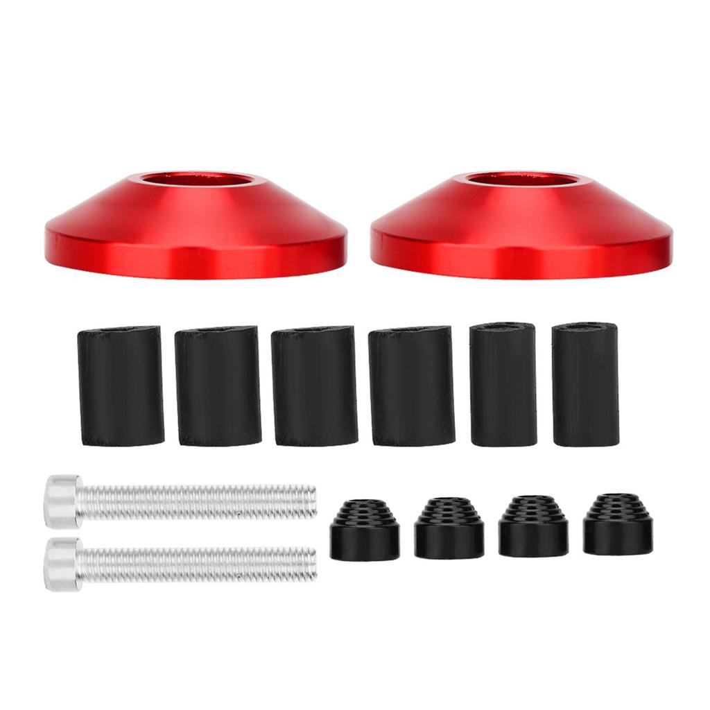 1 Pair Universal CNC Aluminum Alloy Motorcycle Handlebar Handle Bar End Cap