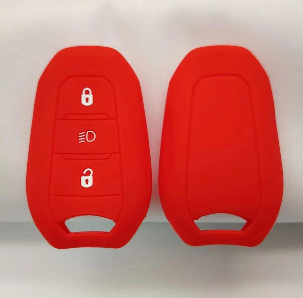 Silikon-Schlüsselhülle für Dongfeng Citroen Tianyi C5, C3XR, Peugeot 408, 508