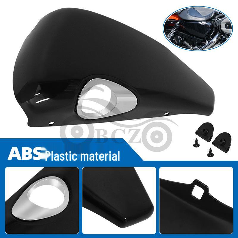Harley XL883 XL1200 X48 Motorcycle Left ABS Battery Cover (2004-2013)