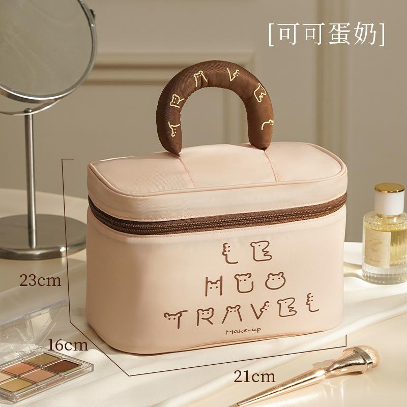 Cosmetic Bag Female 2025 New High-end Portable Travel Travel Toiletries Skin Care Cosmetic Bag