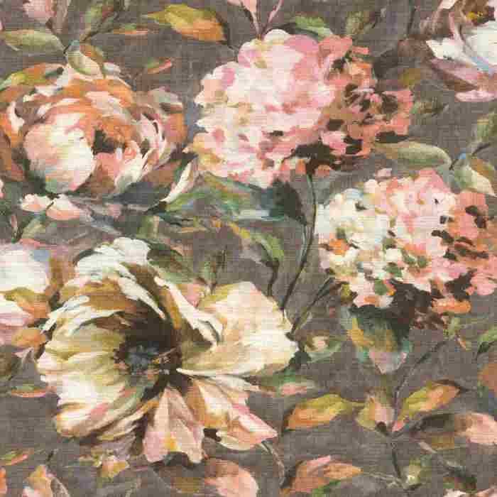 Rasch Florentine III 485172 Papier peint intissé aspect floral 0,53 x 10,05 m Rose