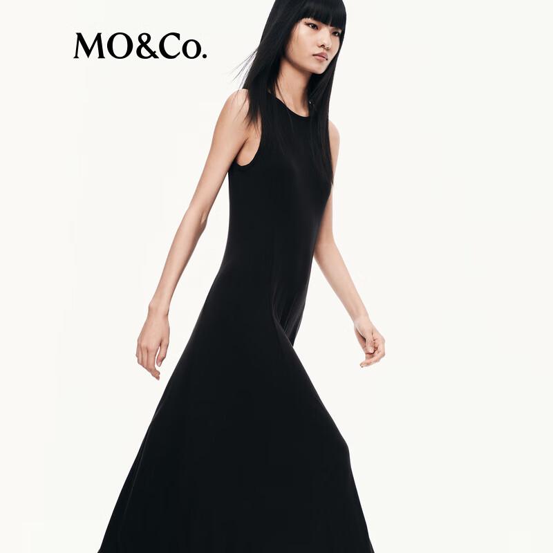 MO&Co. Sleeveless A-Line Little Black Dress