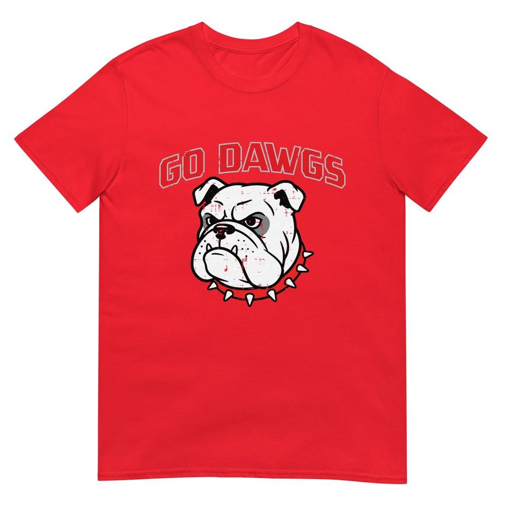 Bulldog Go Dawgs Unisex Unisex Kids Girls Youth Teen Boys TShirt S