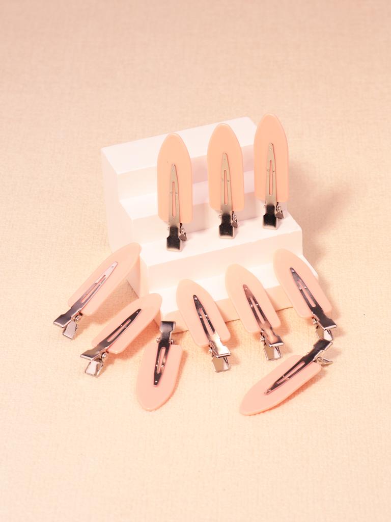 10pcs Seamless Non Slip Side Hair Clips Makeup Hairstyles Hair Clips Fashionable Hair Accessories Special for Real Hair Wigs