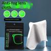 10Pcs Anti-Fog Suede Glasses Cloth Reusable Microfiber Anti-Fog Cloth Lens Anti-Fog Mobile Phone Camera Lenses Screen Clean
