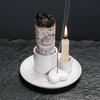 1 Stück Keramik Räucherstäbchenhalter Multifunktional 4-in-1 für Palo Santo Salbeistifte Kerzen & Kristalle Ideal für Weihnachten