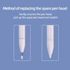 Factory New 2-in-1 Stylus for Apple Pencil 2 Universal Pen for iPad Air Pro Mini 6/7/8/9/10 Plastic for Any Brand Touch Screen