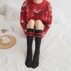Women's Winter Thick Coral Fleece Calf Socks - Warm Velvet High Tube Floor Sleeping Socks