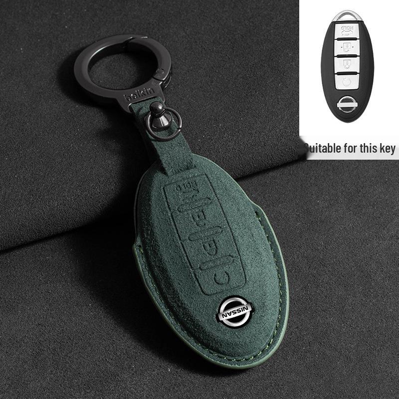 Nissan Car Key Cover for Altima, Sylphy (14th Gen), Qashqai, X-Trail, Tiida, Bluebird, Kicks, Tanlu, Loulan