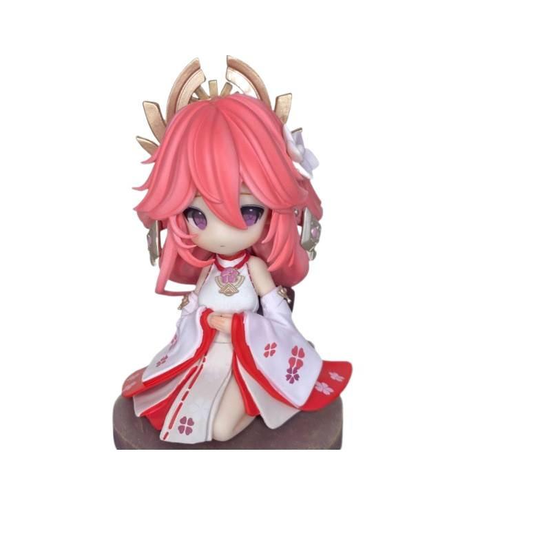 Anime Trend: Yae Rope Sitting Pose Q Version Figure