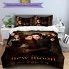 Juego de Ropa de Cama Edward Cullen de 3 Piezas Funda Nórdica con Cierre Incluye 1 Funda Nórdica y 2 Fundas de Almohada para Todas las Estaciones Decoración de Dormitorio Hogar Dormitorio Universitario