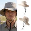 Comfortable Sun Hat For Men And Women With Wide Brims Sun Protection Breathable Fishing Cap for Outdoor Hiking Camping