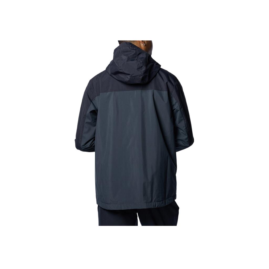 Under Armour Essential Storm FW24 Training Hooded Zip Loose Jacket Men Jacket Charcoal 1388239-016