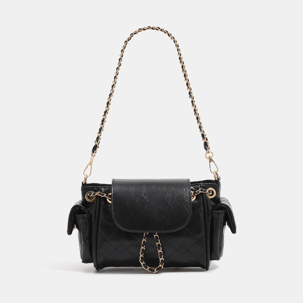 Απλή και Καθημερινή Τσάντα Ώμου, Ποιοτική, Κορεάτικου Στυλ, Μοντέρνα και Τρέντυ Μικρή Τετράγωνη Τσάντα Χειρός