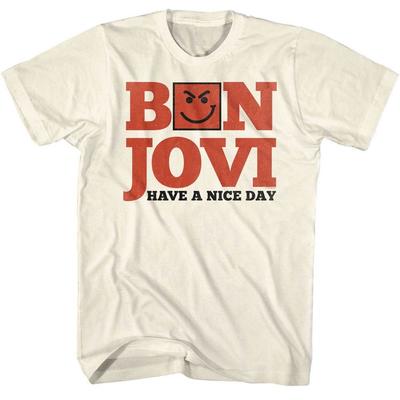 T-shirt de musique Bon Jovi Have A Nice Day