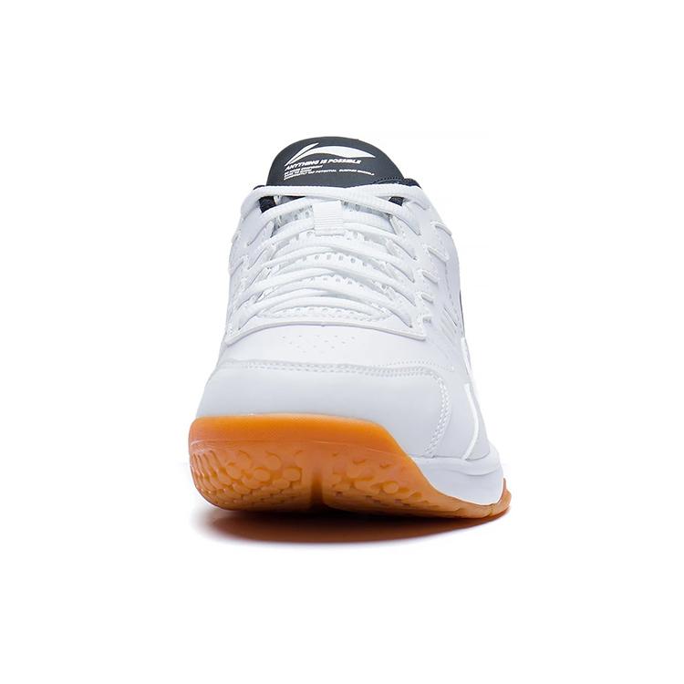 New LiNing Ace 21 V1 Anti Slip And Wear Resistant Breathable Low Top Badminton Shoes Unisex White Black AYTS038-1