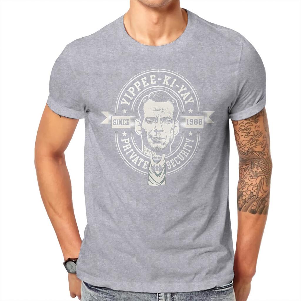 Die Hard Yippee Ki Yay Tshirt Homme Unisexs Tees Cotton T Shirt For Unisex