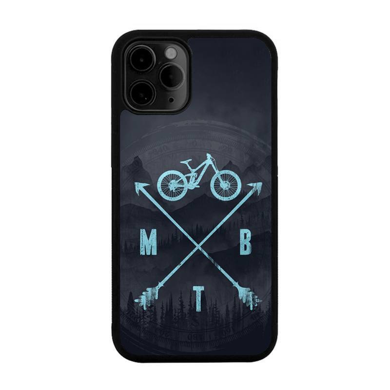 Mountain Bike MTB Phone Case For Iphone 13 12 Mini 11 Pro Max 7 8 Plus X Xs Max XR PC Hard Silicone Cover Shell