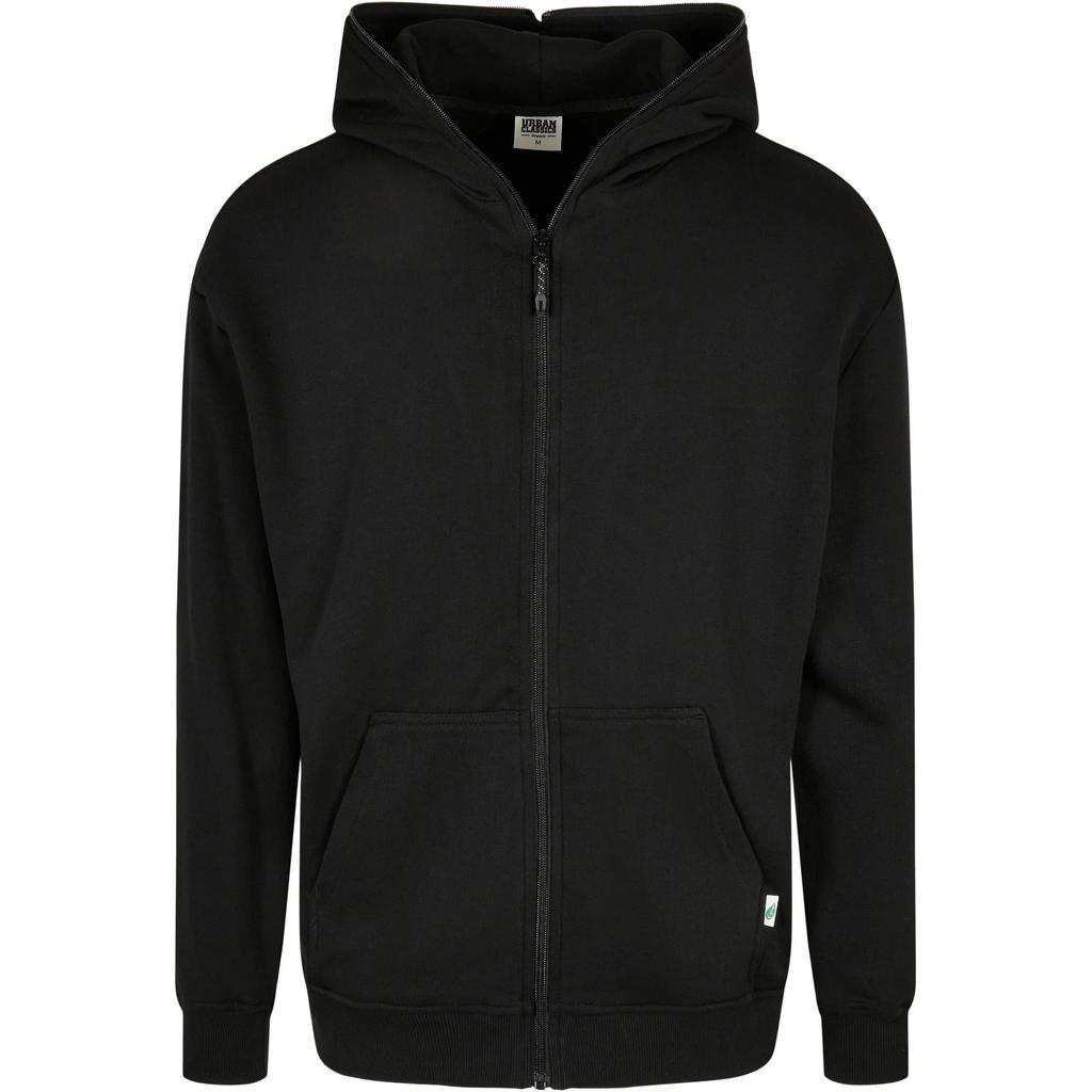Urban Classics Mens Organic Full Zip Hoodie