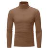 2023 Foreign Trade Men's Autumn and Winter Turtleneck Multi-color Bottoming Shirt Long-sleeved Polished Velvet Inner Thermal Underwear