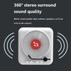 Retro Vinyl Record Bluetooth Speaker Mini Vintage Surround Sound Music Box Wireless Handsfree Call MP3 Player CD Player
