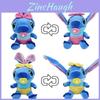 Morbido Peluche Giocattolo Bambola Lilo Stitch Regalo di Natale Compleanno per Bambini 25cm