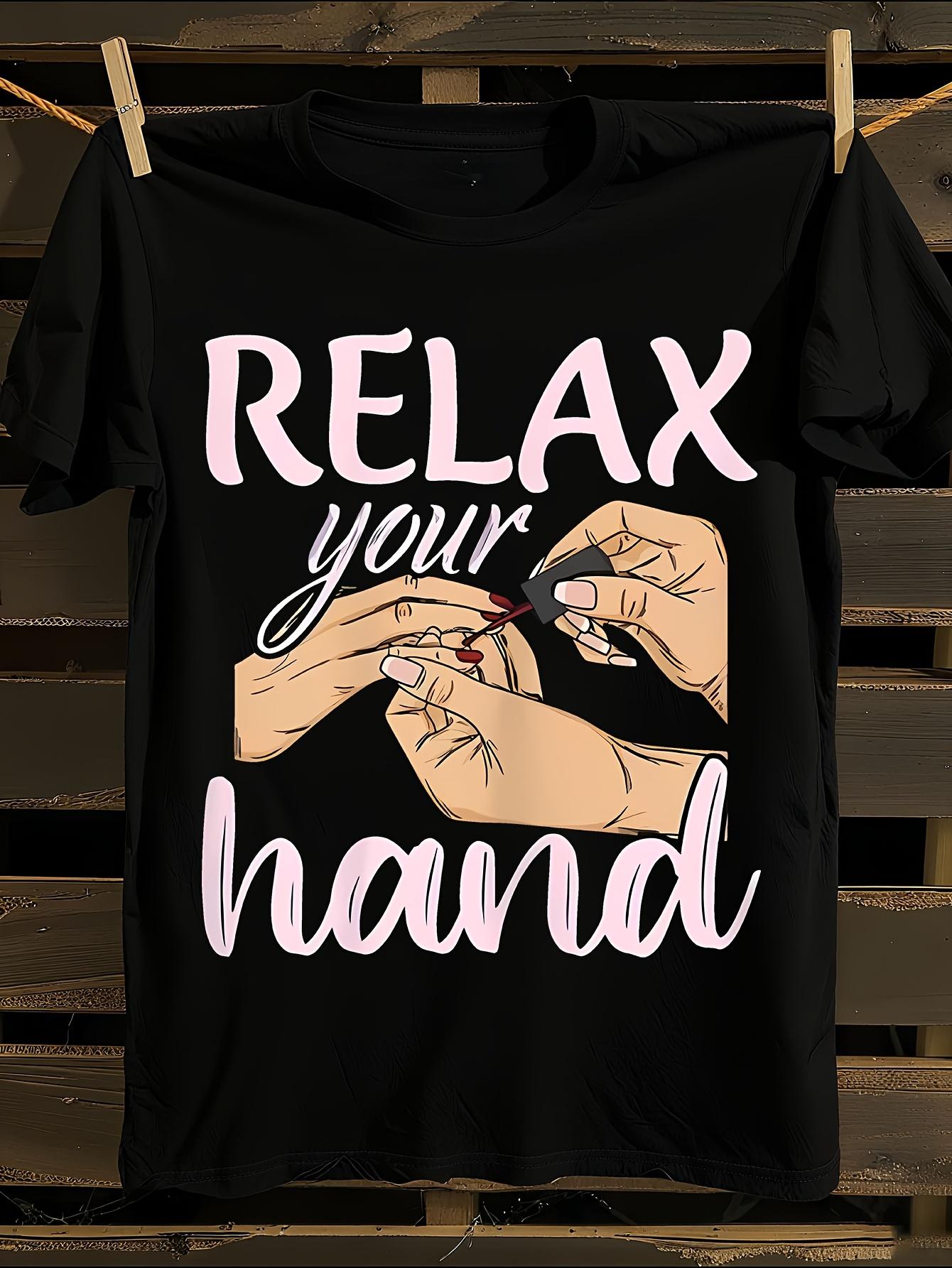 s Funny Nail Tech Artist Tshirt S