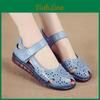 Genuine Peep Toe Sandals Johnature Leather Hollow Soft Sole Comfortable Breathable Flat Womens Shoes