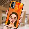 Aesthetic Devil Woman Bad Girl Phone Case For Xiaomi9 10 11PRO LITE Redmi NOTE7 8 9 10A PRO K40 Poco3 Shell