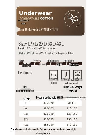 Woodpecker Men's Antibacterial Cotton Boxer Briefs Multi-pack