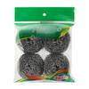 Steel Wire Ball Cleaning Ball Household Stainless Steel Washing Pot Kitchen Cleaning Artifact Brush Pot Iron Wire Does Not Drop Silk Large