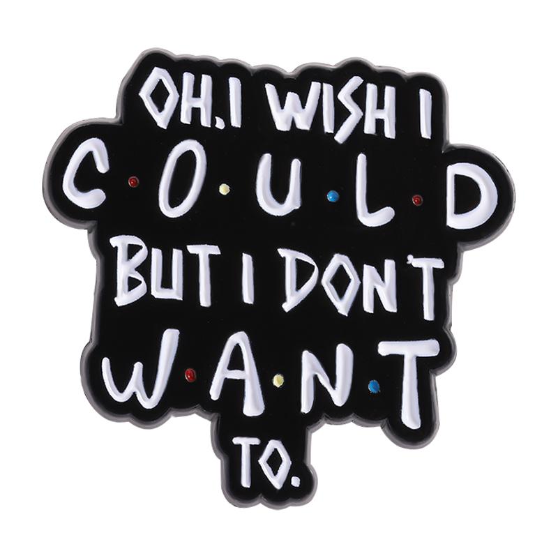 It's Ok Not To Be Ok Enamel Pin Custom Quotes Emotional Support Dumpster Fire Mental Health Brooches Lapel Badge Jewelry Gifts