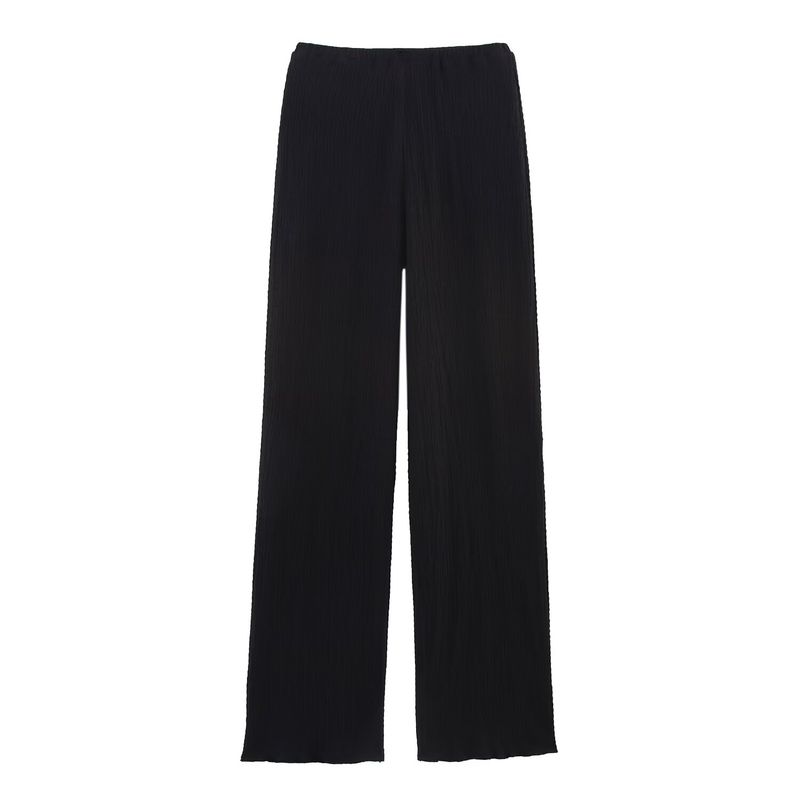 Zbzr Spring New Women Clothes Western Style Asymmetric Hanging Neck Top Draping Pants 0347302 0347303