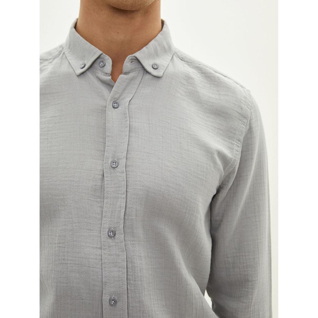 LCW VISION Slim Fit Uzun Kollu Erkek 