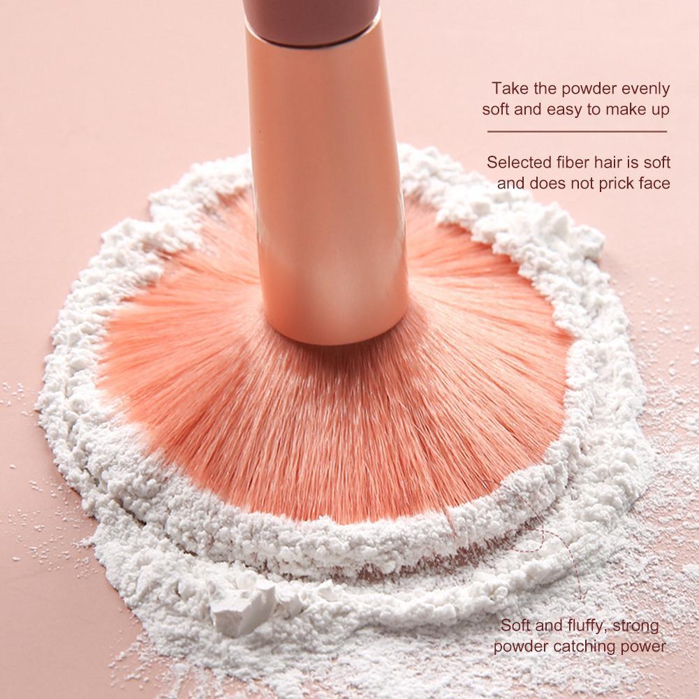 Mini-Pinsel, 8-teiliges Make-up-Tasche, tragbares Concealer-Puderpinsel-Set, weiches Fell-Make-up-Tool